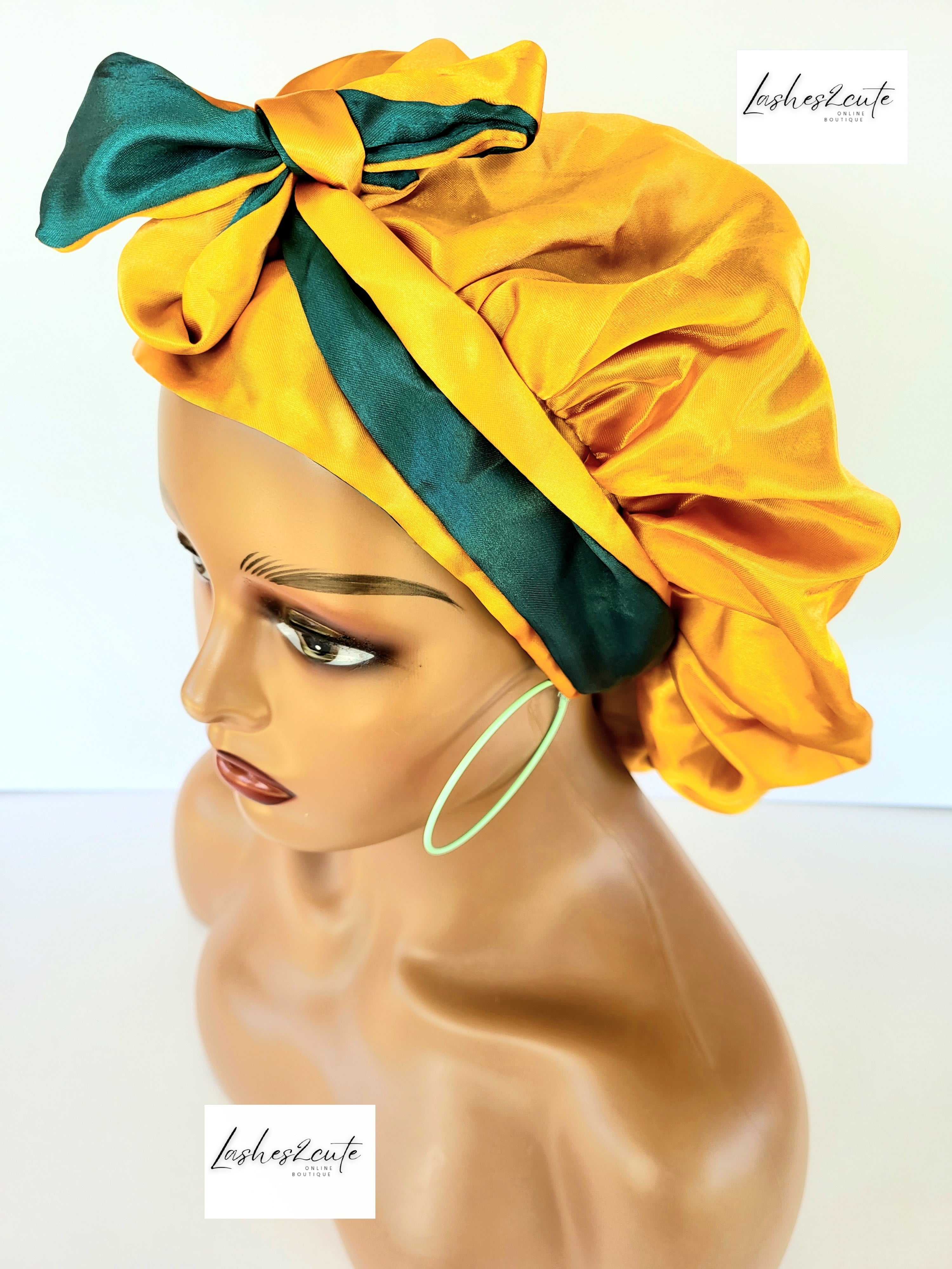 Buy Wholesale China Bonnet,high Quality Designer Long Satin Hair Bonnet  Sleep Cap For Women & Bonnet at USD 2