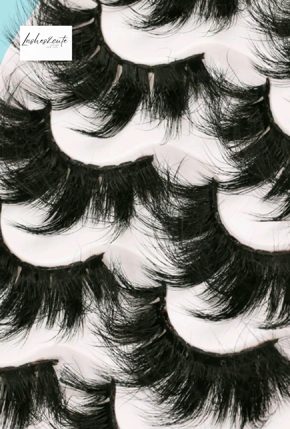 Volumized False Eyelashes 5 Pair Set