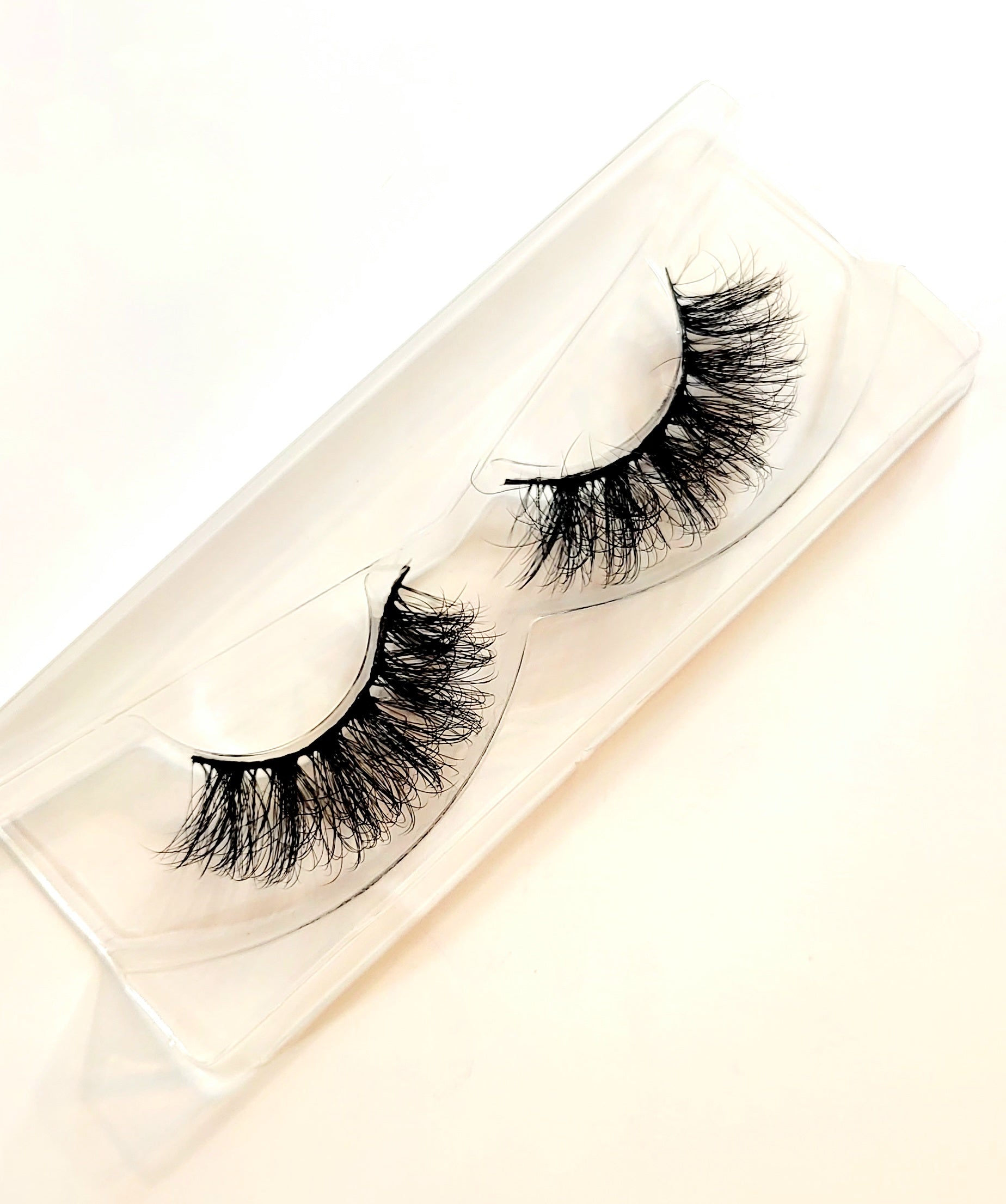 Fluffy 20MM 5D Faux Mink False Eyelashes "Darling" Style