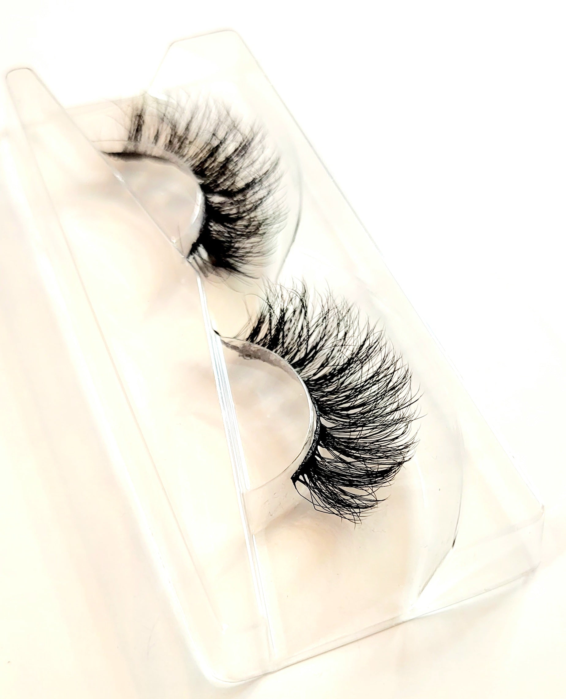 Fluffy 20MM 5D Faux Mink False Eyelashes "Darling" Style