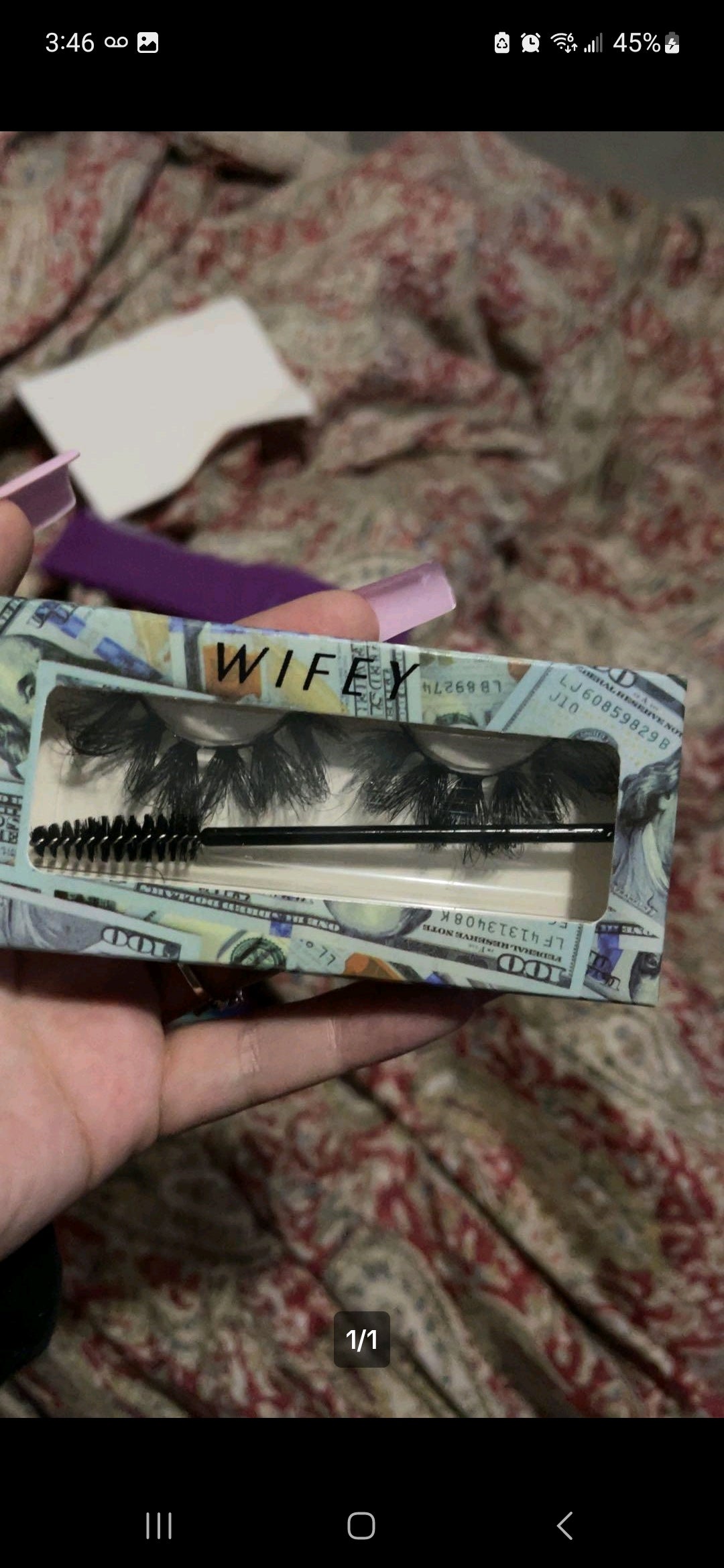 “Wifey”蓬松25MM 8D水貂假睫毛