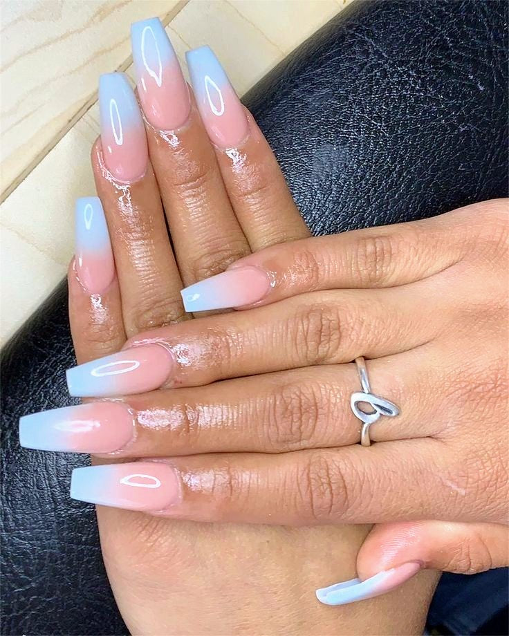 "Candy" 24 Piece Set Artificial Nails with Glue