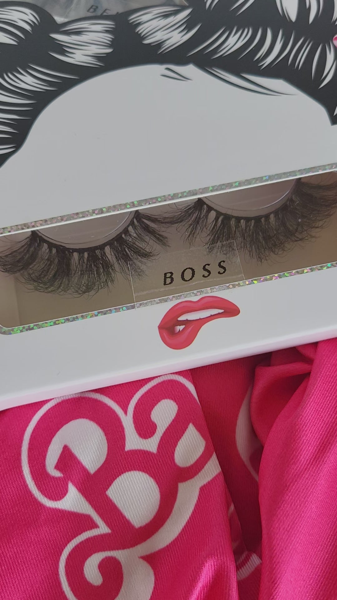 "Boss" 19mm Faux Mink Fluffy Russian D Curl Eyelashes