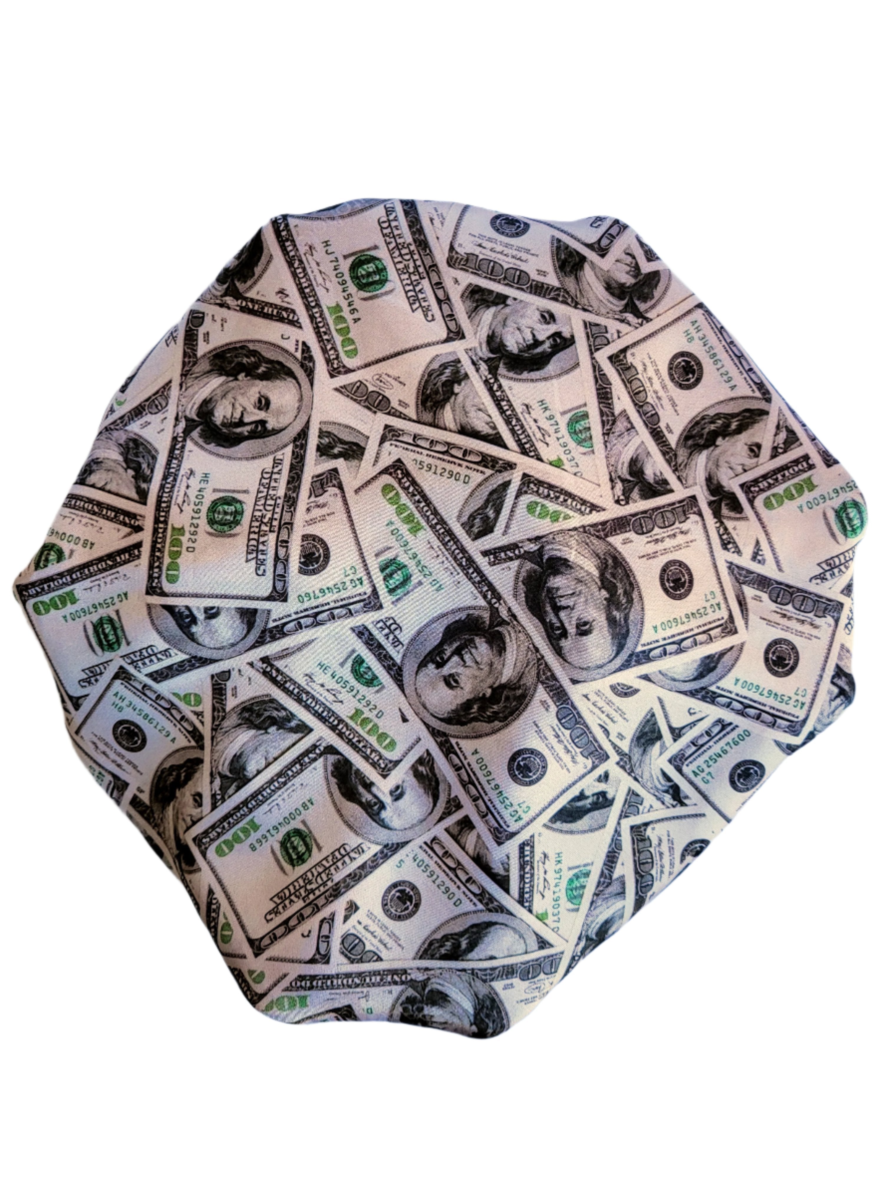 GREEN MONEY – Reversible Satin Hair Bonnet💚
