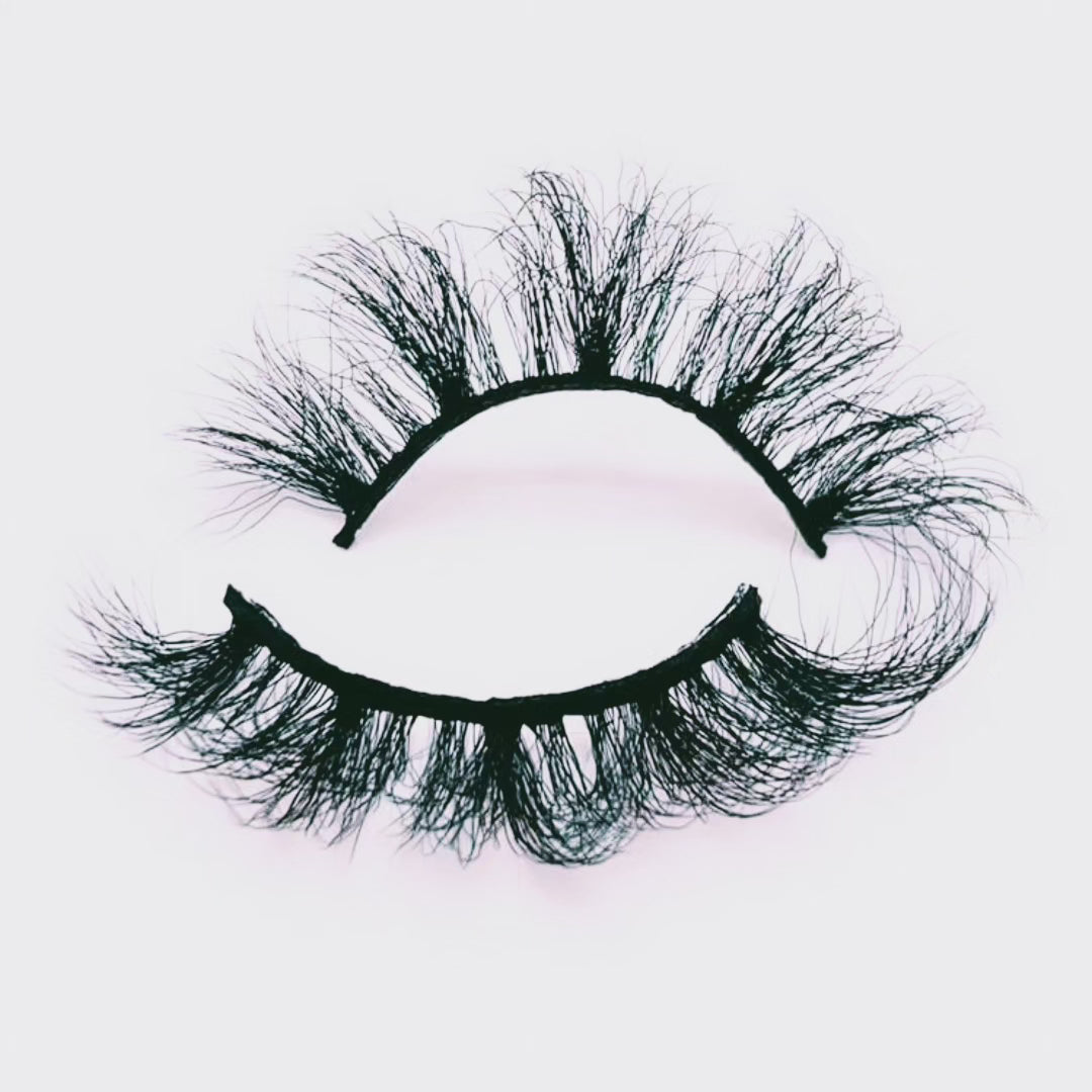 "Boss" 19mm Faux Mink Fluffy Russian D Curl Eyelashes