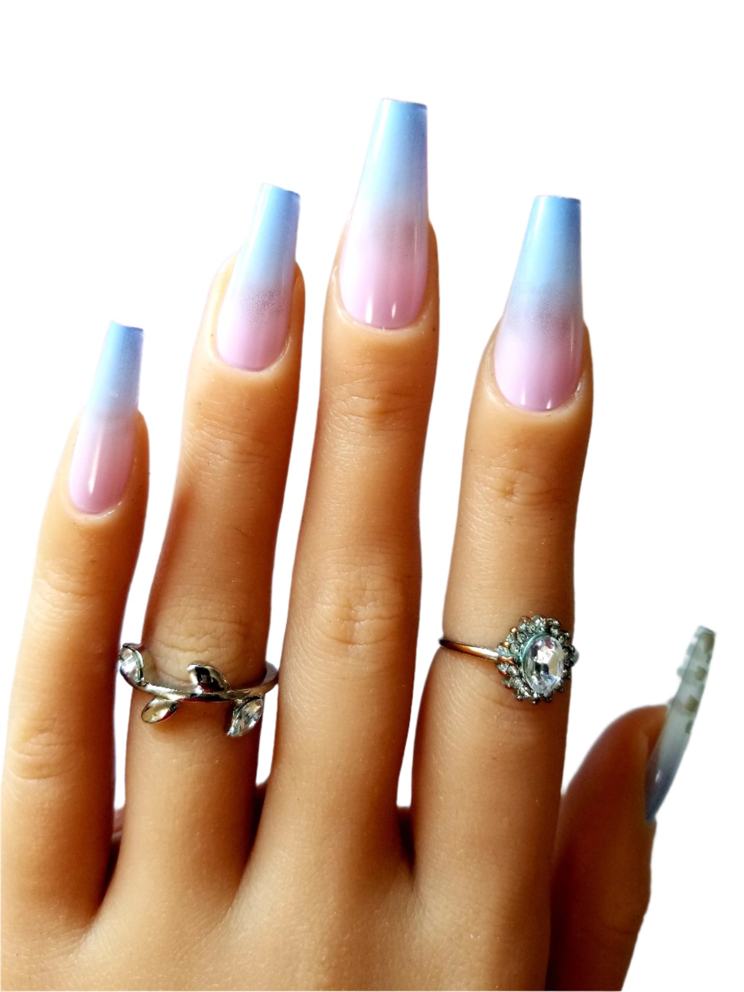 "Candy" 24 Piece Set Artificial Nails with Glue