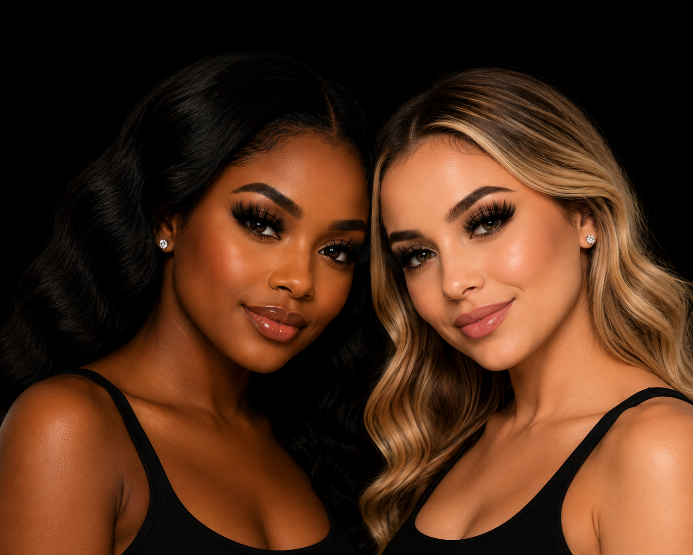 Luxury mink lashes from Lashes2Cute featuring dramatic false eyelashes, glam lash cases, and premium beauty accessories.