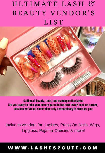 Lash &amp; Beauty Vendor&