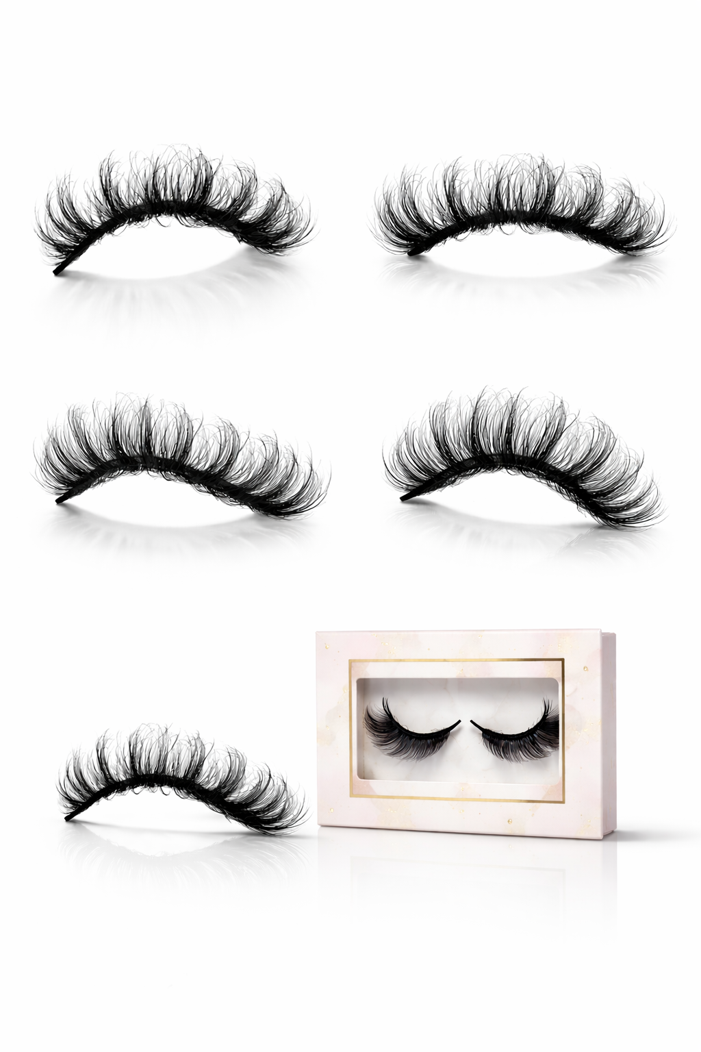 Ava – 20mm Fluffy Volumized Mink Eyelashes