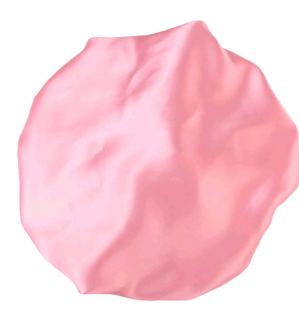 PINK CORAL Reversible Sleeping Satin Hair Bonnet