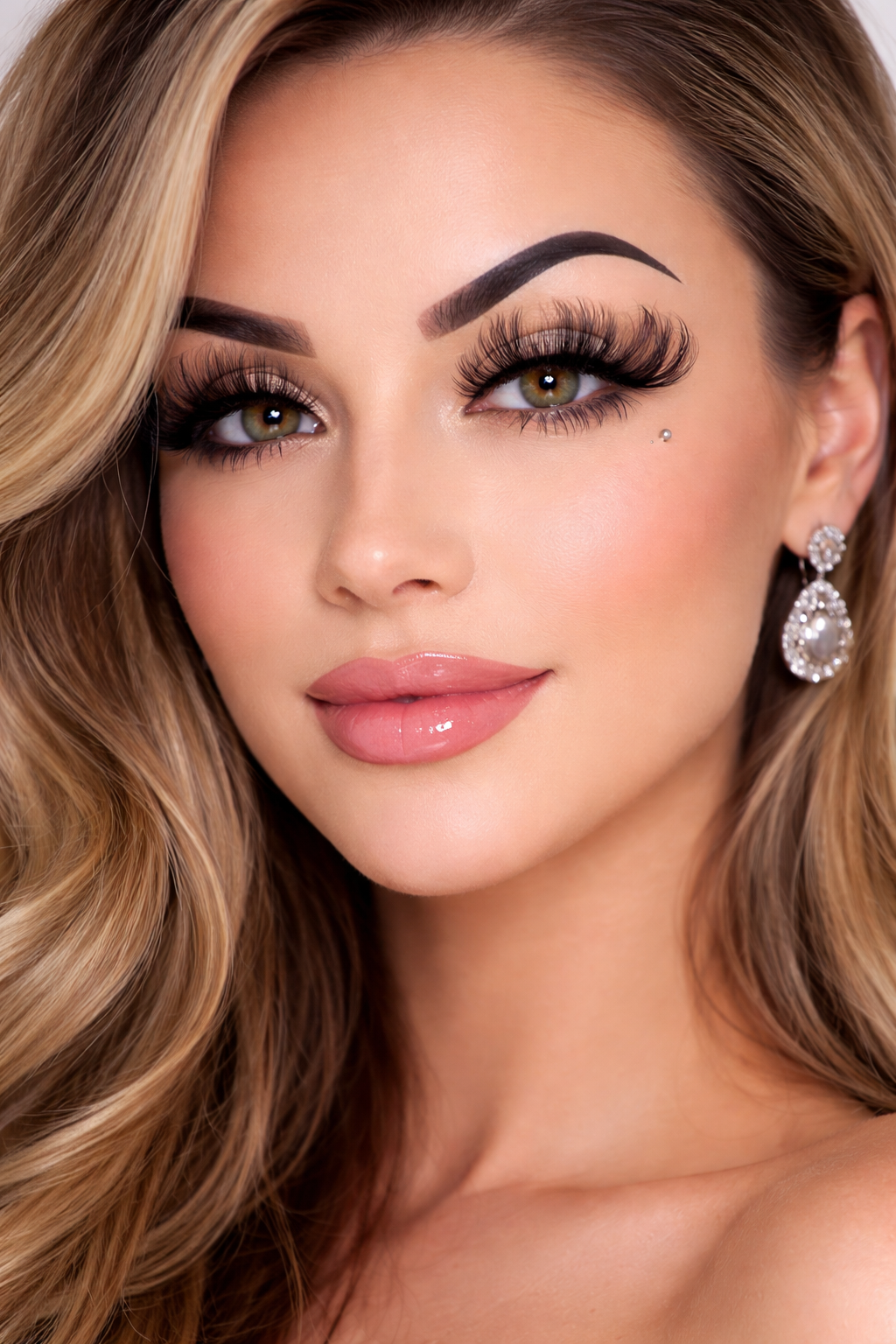 "Glam" 25mm Dramatic Natural Faux Mink False Eyelash