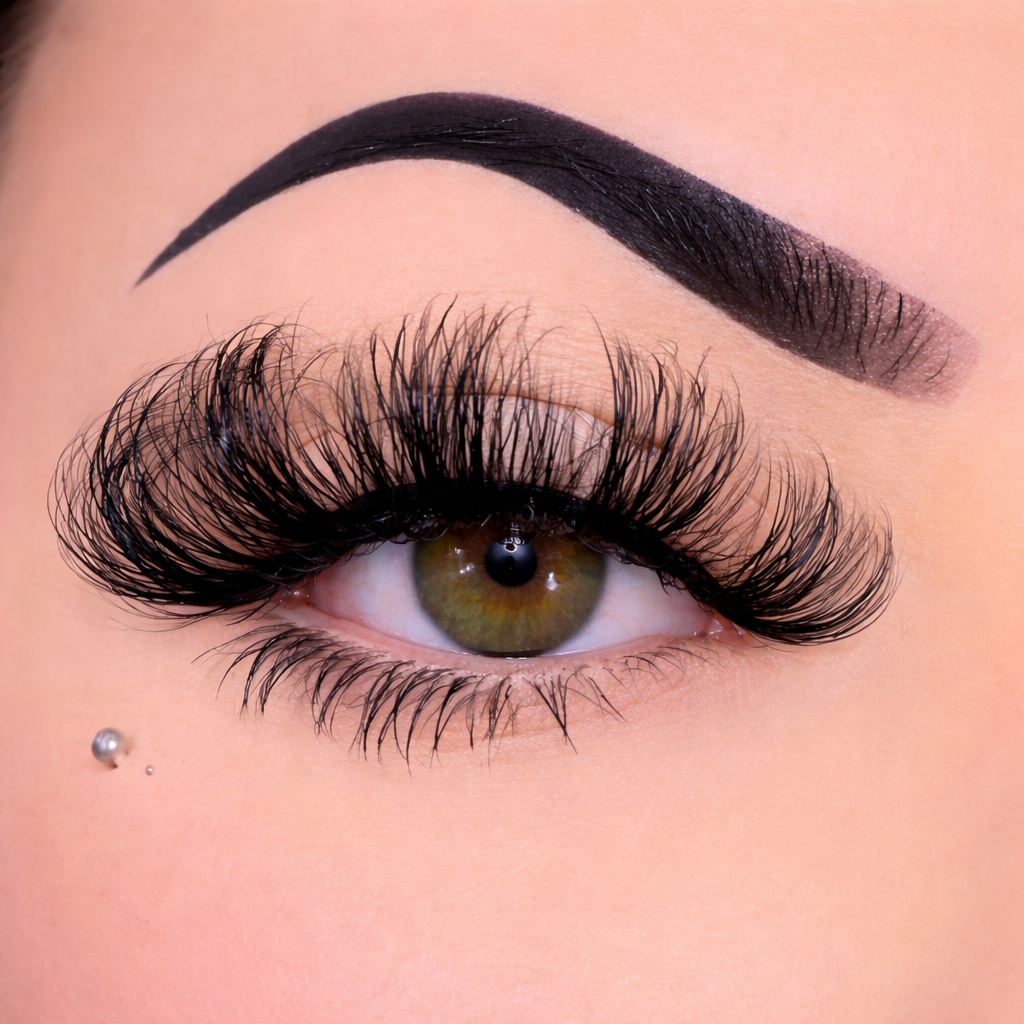 "Glam" 25mm Dramatic Natural Faux Mink False Eyelash