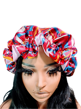 "MYA" Reversible Sleeping Satin Hair Bonnet