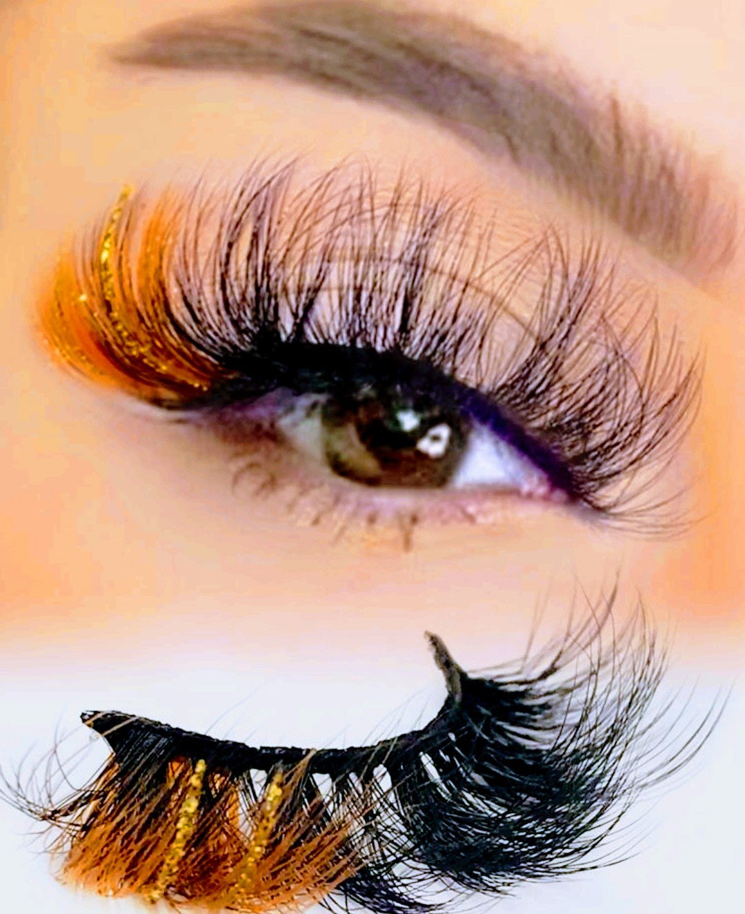 &quot;Autumn&quot; 20mm Faux Mink Eyelash