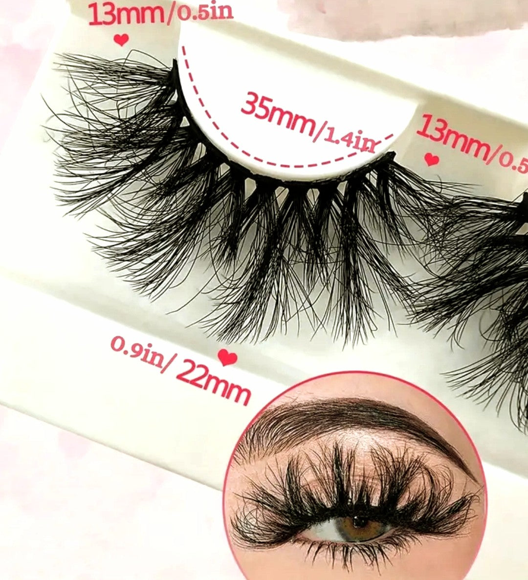 3 Pairs 3D Wispy Fluffy Faux Mink Eyelashes