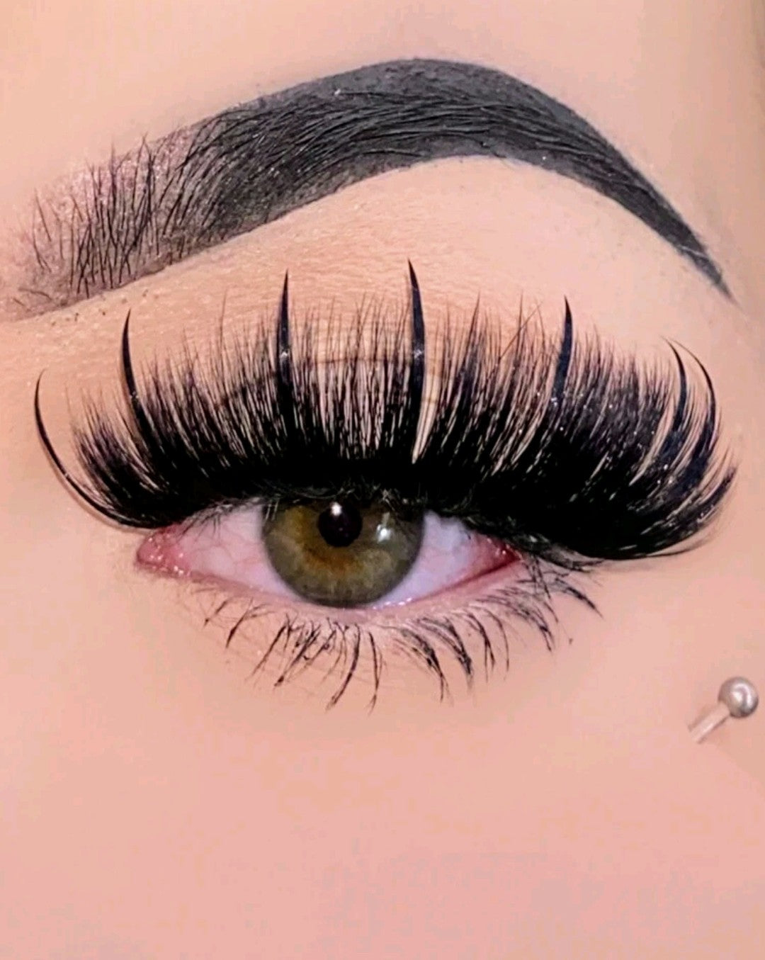 STAR 19MM Wispy Faux Mink Volumized Wet Look False Eyelashes