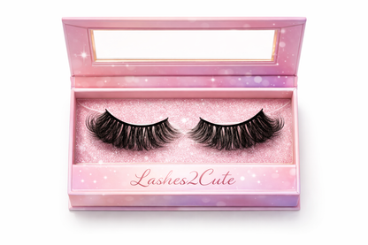 "Unique" D Curl Fluffy Volume Dramatic Fauxmink False Eyelashes