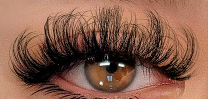 &quot;Unique&quot; D Curl Fluffy Volume Dramatic Fauxmink False Eyelashes