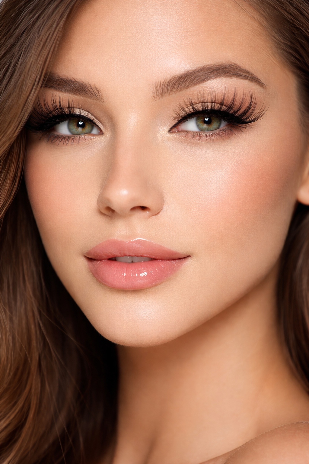 FLIRTY 18mm Volumized Fluffy Faux Mink False Eyelash