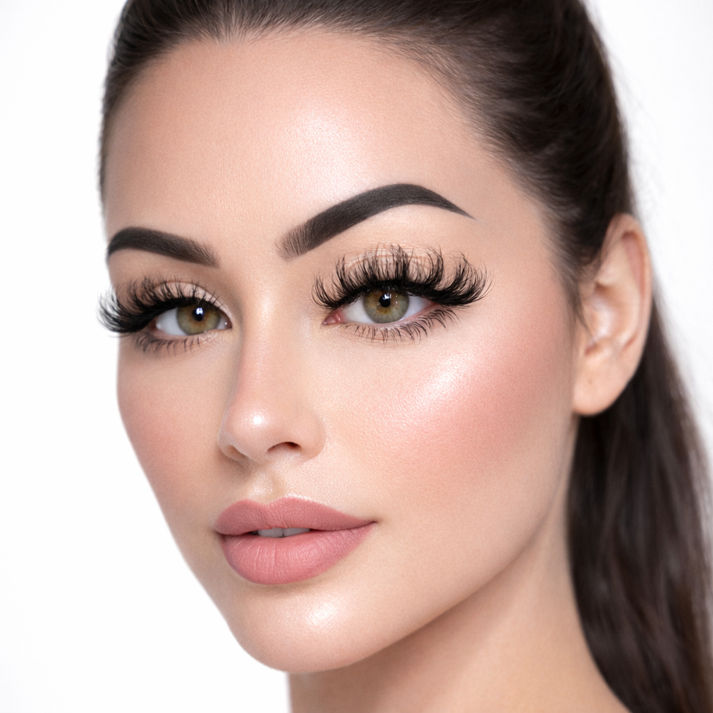 Ava – 20mm Fluffy Volumized Mink Eyelashes