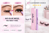 Eyelash product with &