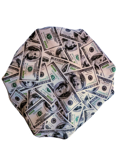 GREEN MONEY – Reversible Satin Hair Bonnet💚