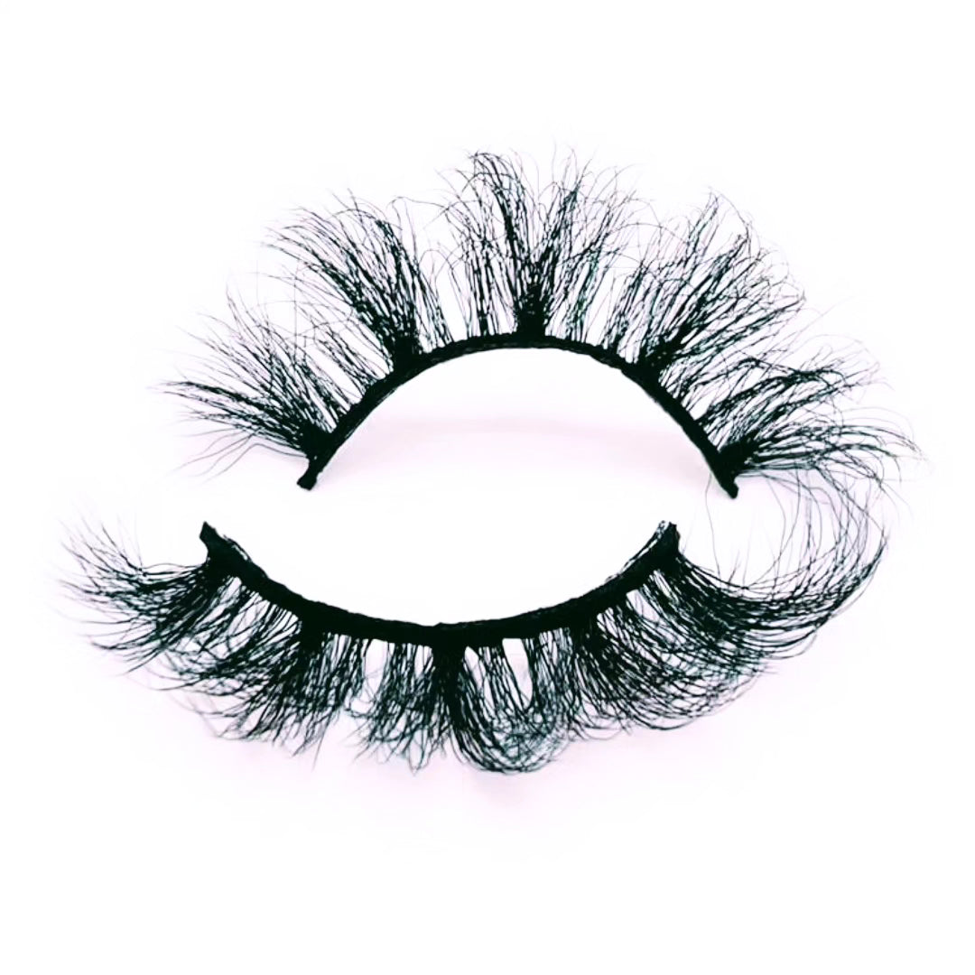 "Boss" 19mm Faux Mink Fluffy Russian D Curl Eyelashes