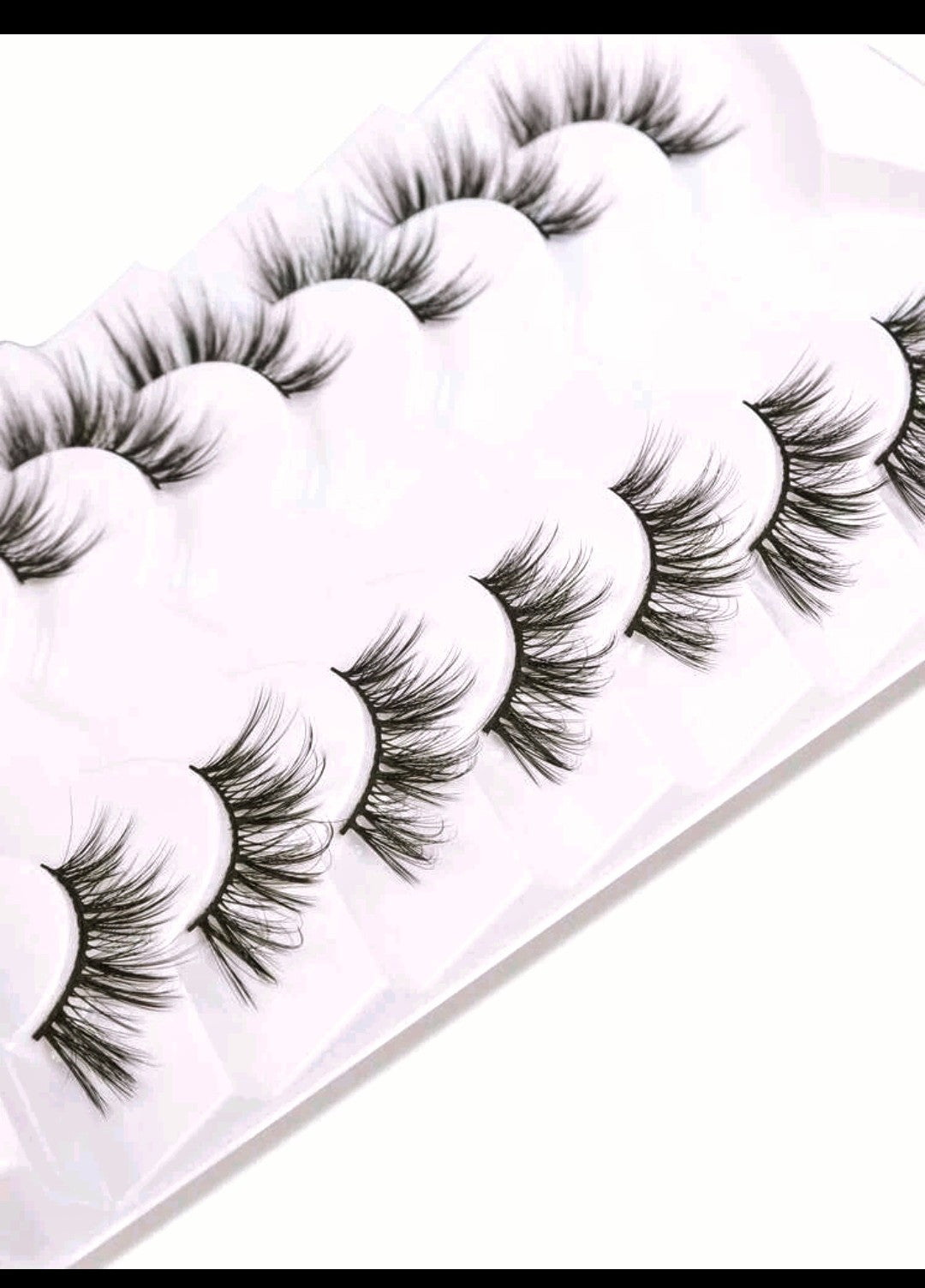 Half False Eyelashes Cat Eye Style