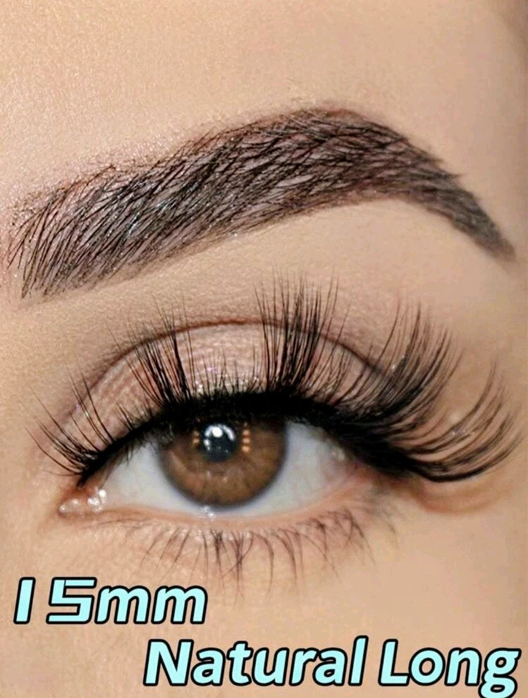 "Bella" 15mm Natural False Eyelash