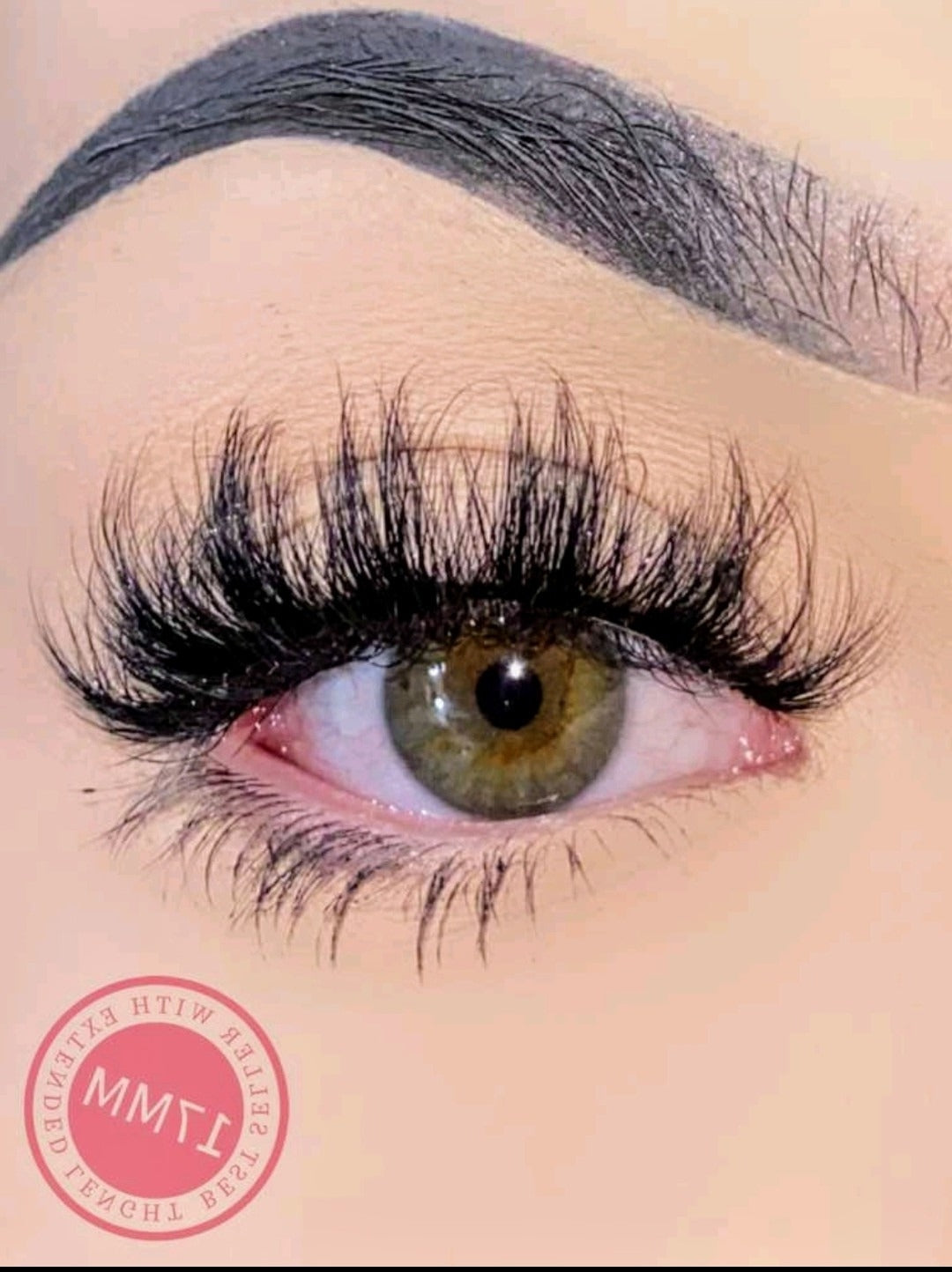 &quot;Ashley&quot; 17mm Fluffy Faux Mink False Eyelash