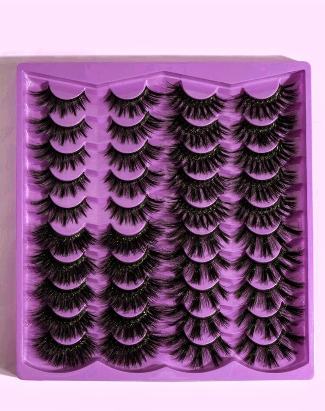 20 Pairs Mixed Type Natural False Eyelashes