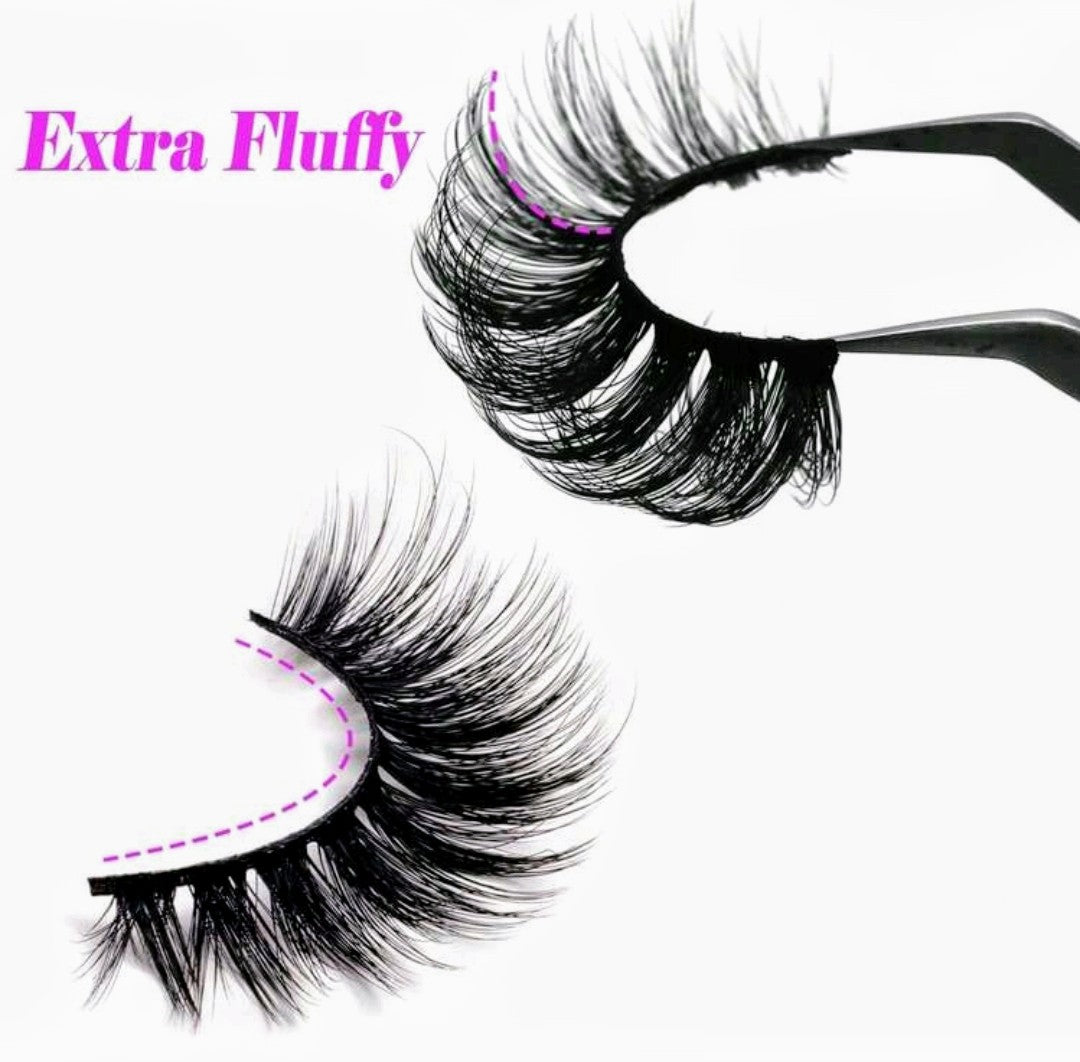 FLIRTY 18mm Volumized Fluffy Faux Mink False Eyelash