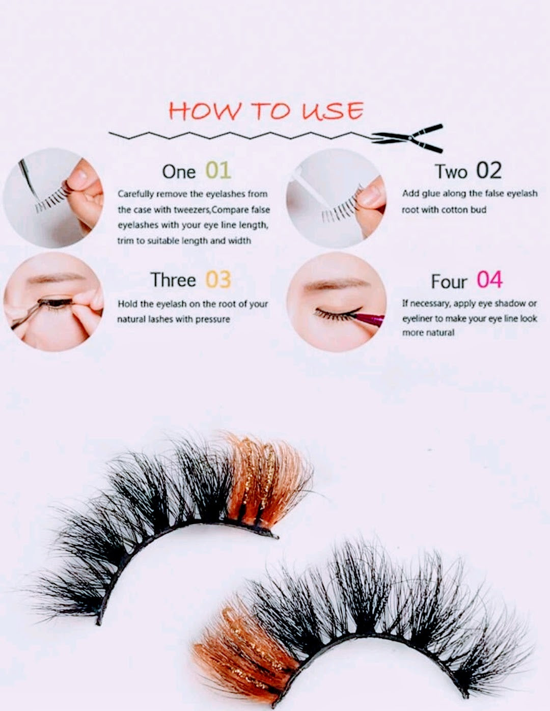 "Autumn" 20mm Faux Mink Eyelash