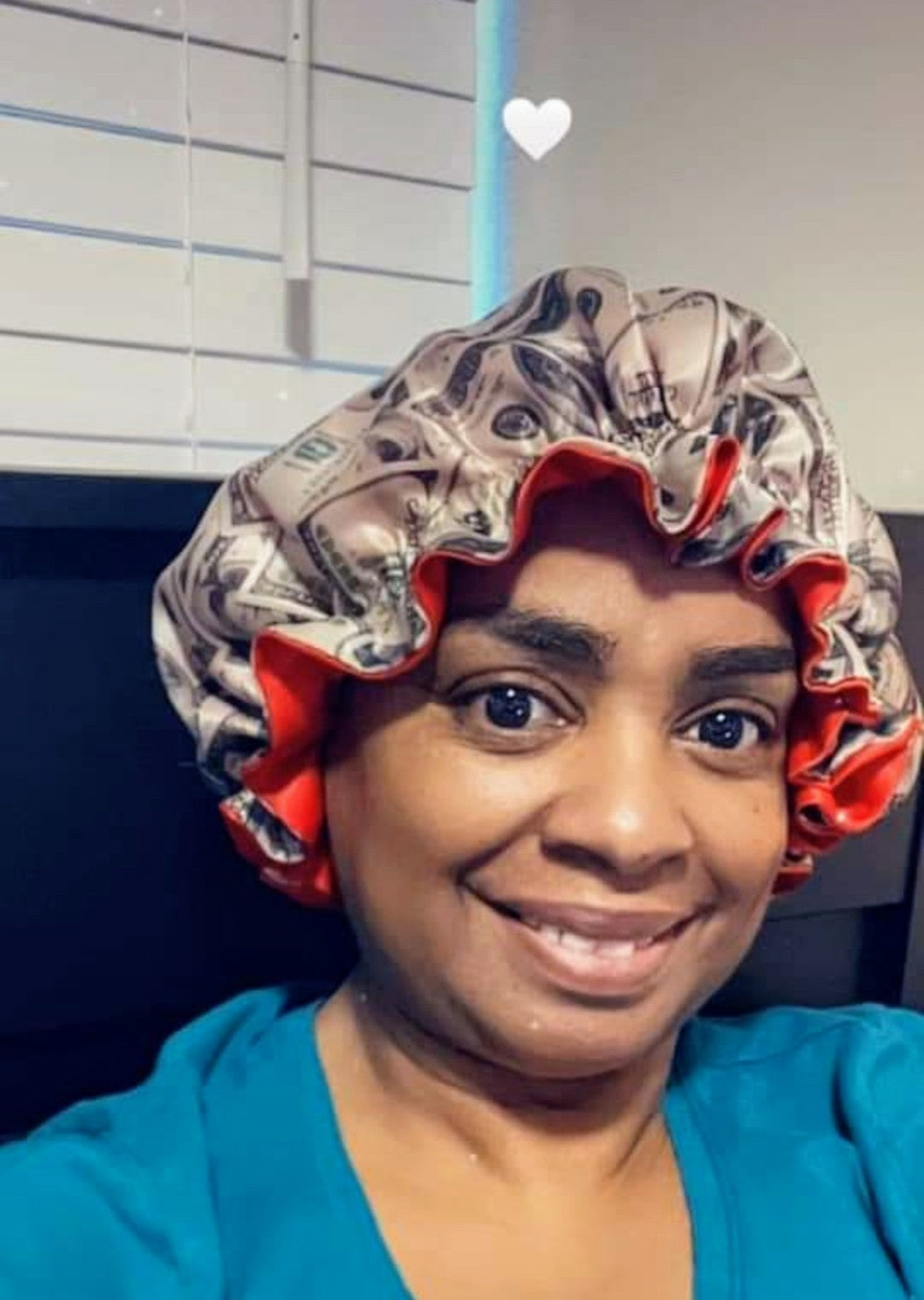 GREEN MONEY – Reversible Satin Hair Bonnet💚