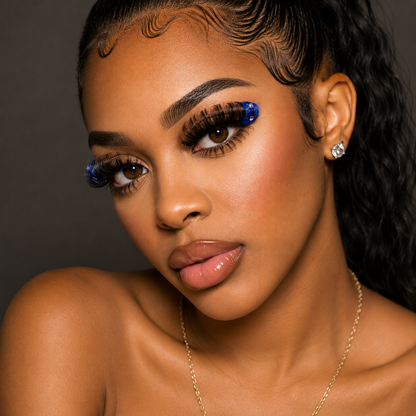 Blue Diamond 20mm Faux Lash