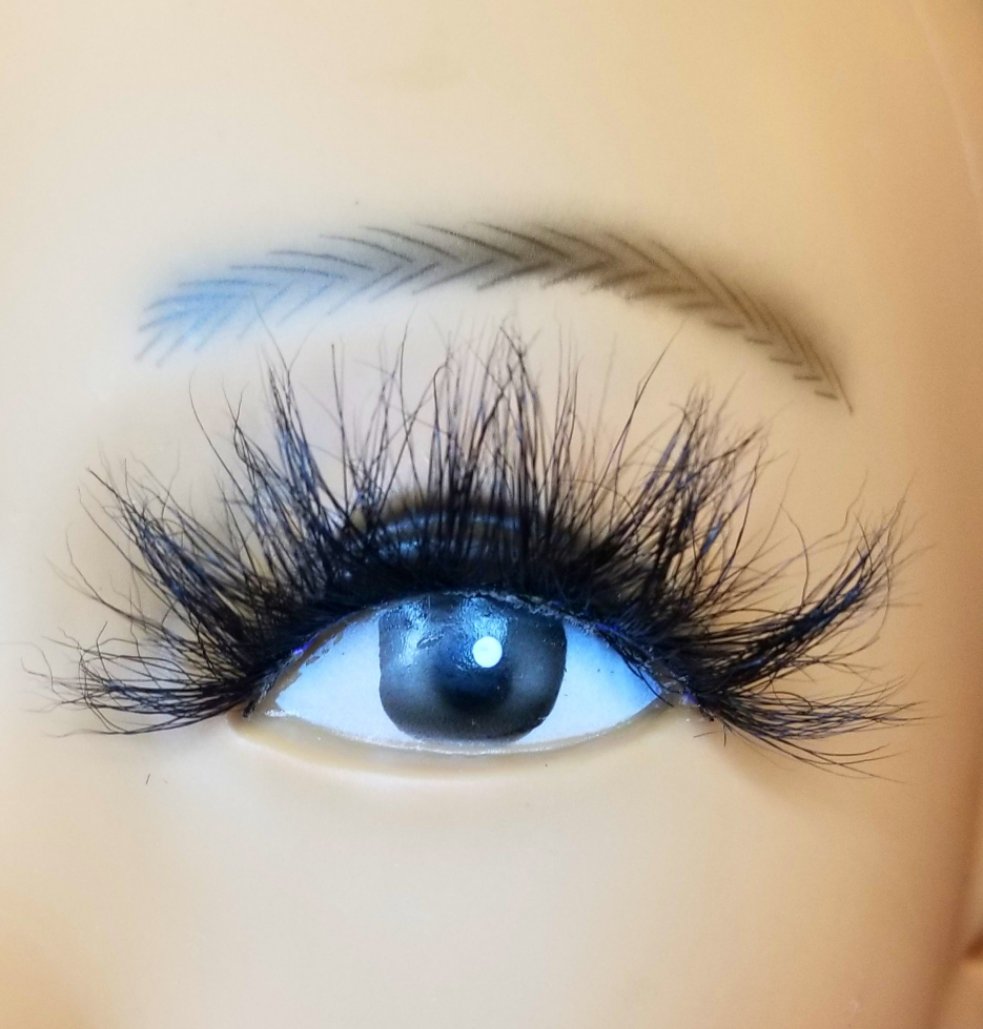 "Babe" 6D Mink False Eyelash (DAMAGED/MISFIGURED LASH)