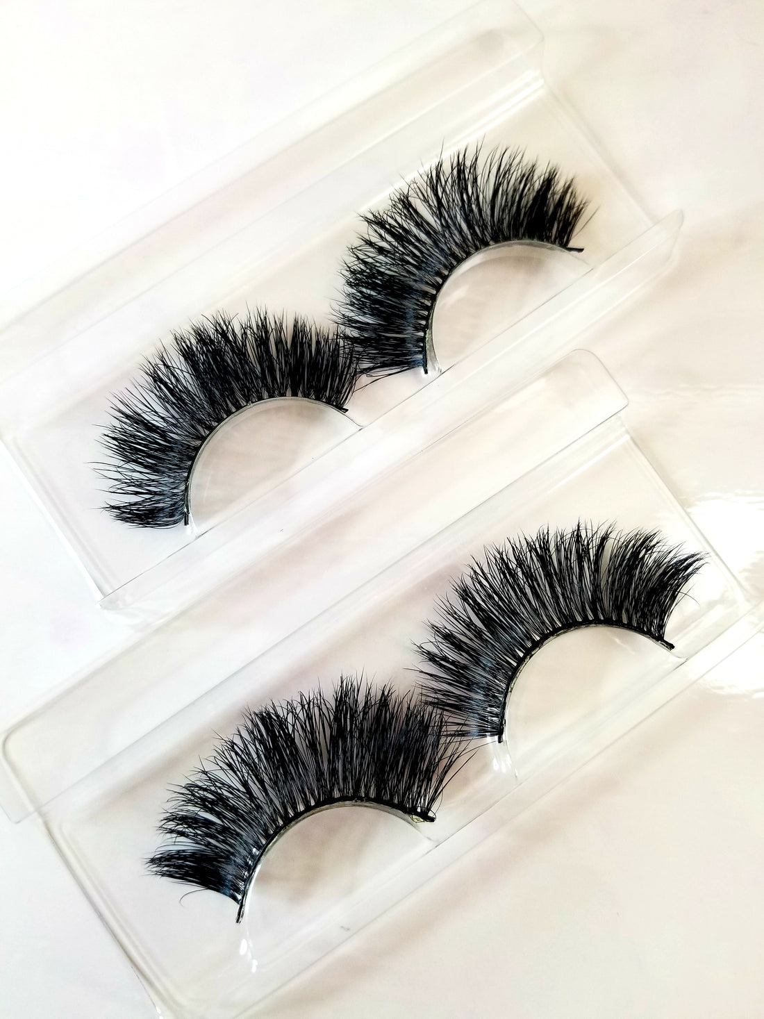 2 Pair False Eyelashes in Luggage Case-"N.O."