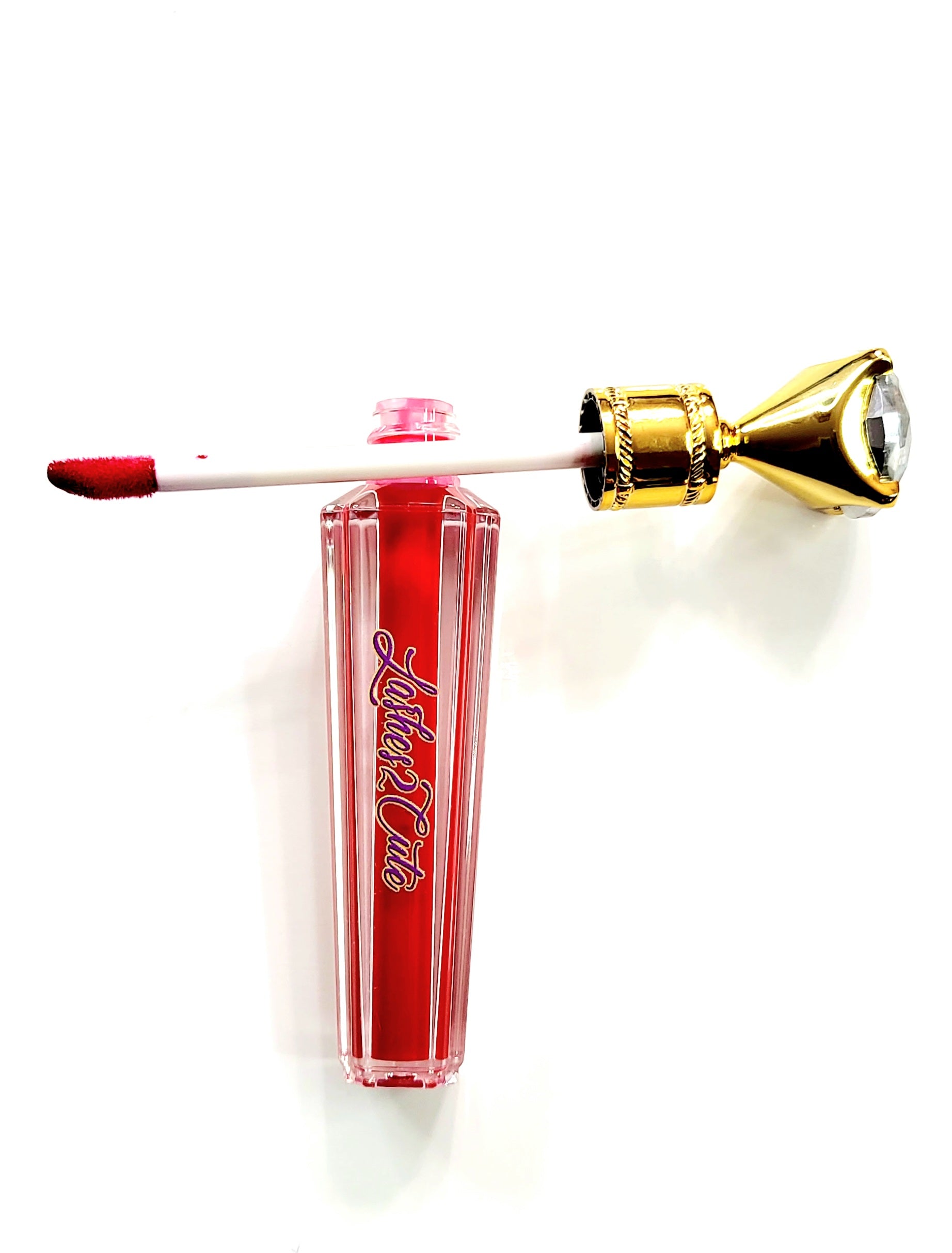 &quot;Luscious Red&quot; Shimmery &amp; Sparkling Lipgloss &amp; Lipliner Set