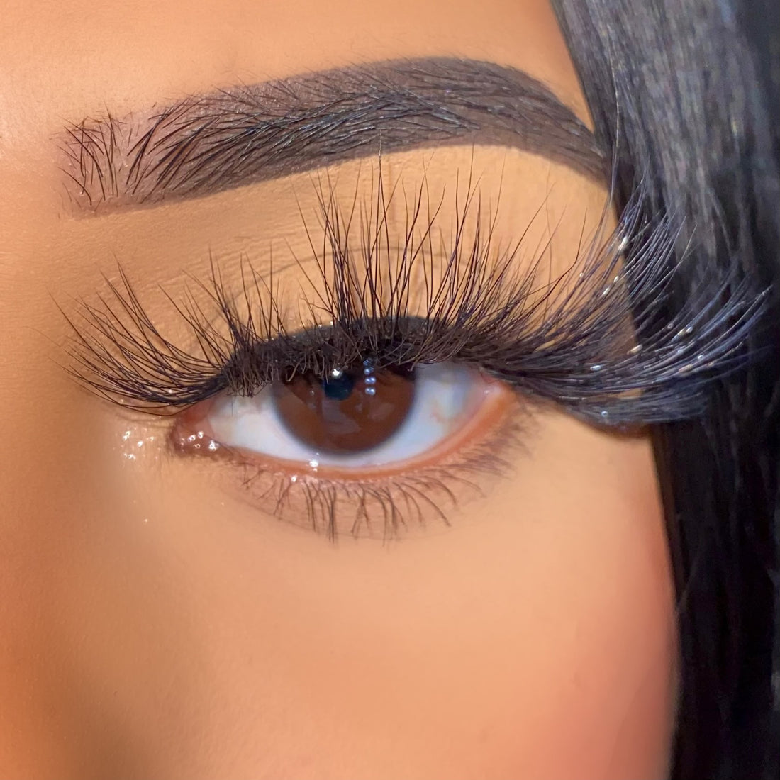 "Cherish" Dramatic Long 25 MM 3D Mink False Eyelash