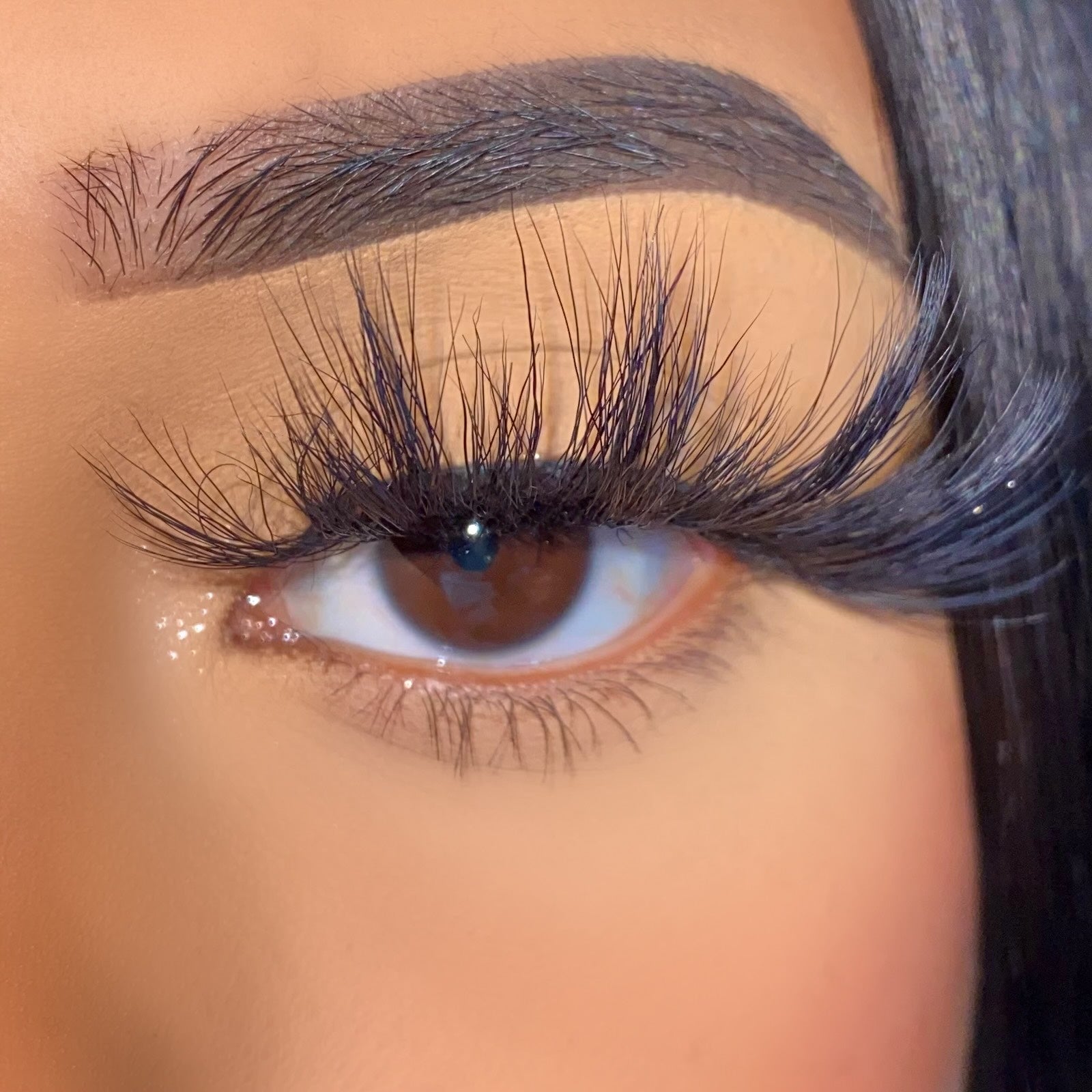 "Sugar" Dramatic Long 25 MM 3D Mink False Eyelash